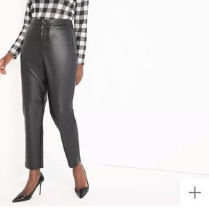 Slim fit faux leather pants eloquii size 26